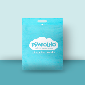 Sacola TNT com Alça Vazada Ecoplus